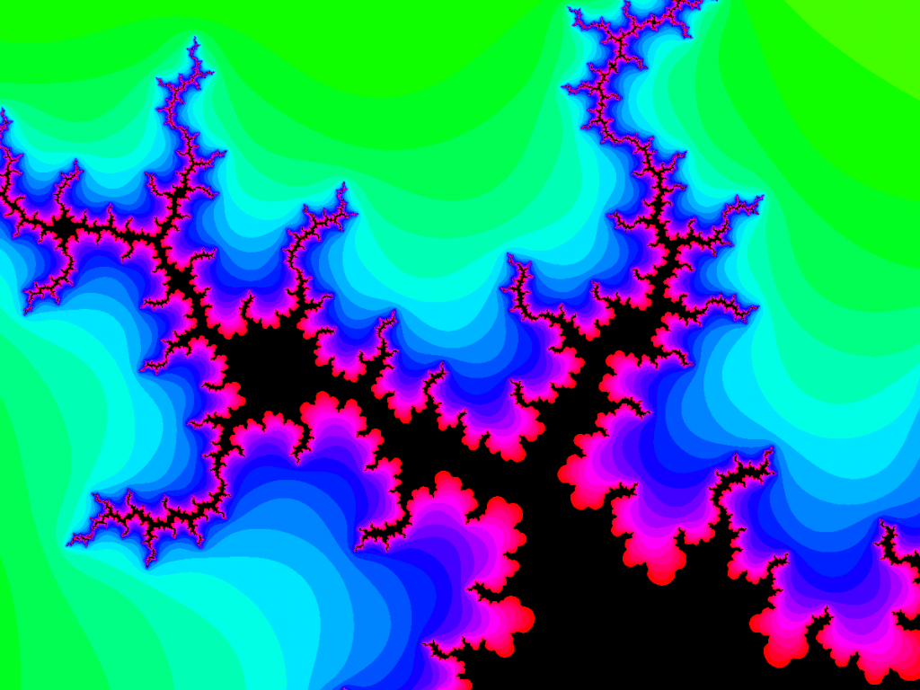 Initial fractal plot