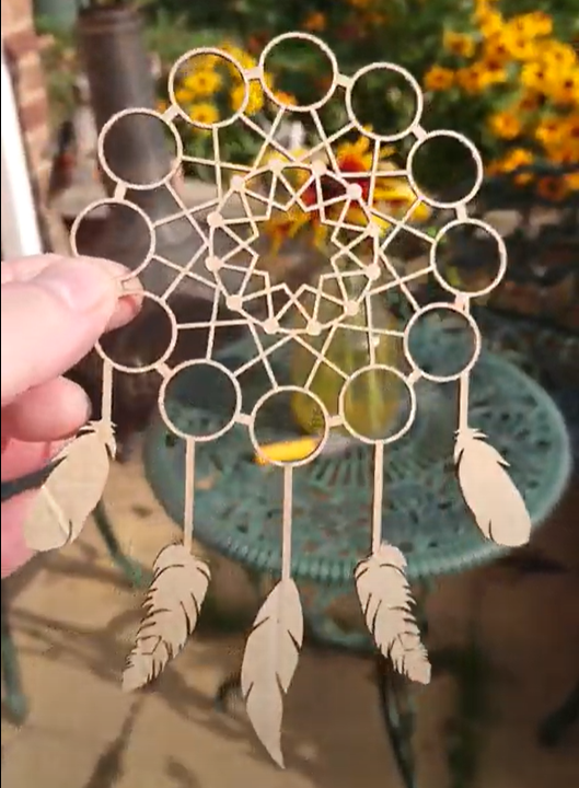 Dreamcatcher clock body