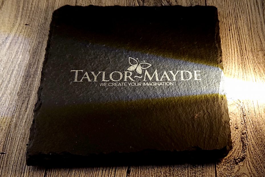 Taylor Mayde coaster